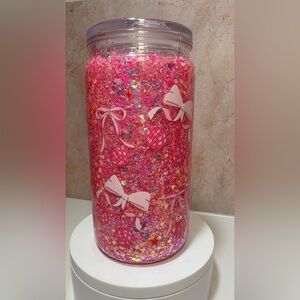 snowglobe cup (acrylic)